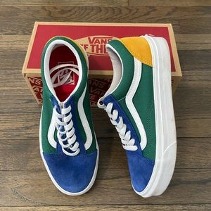 VANS low-top colorblock